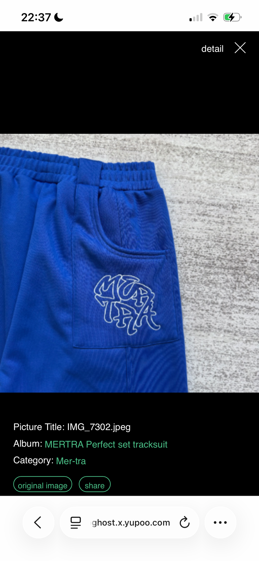 Met’ra Blue Tracksuit