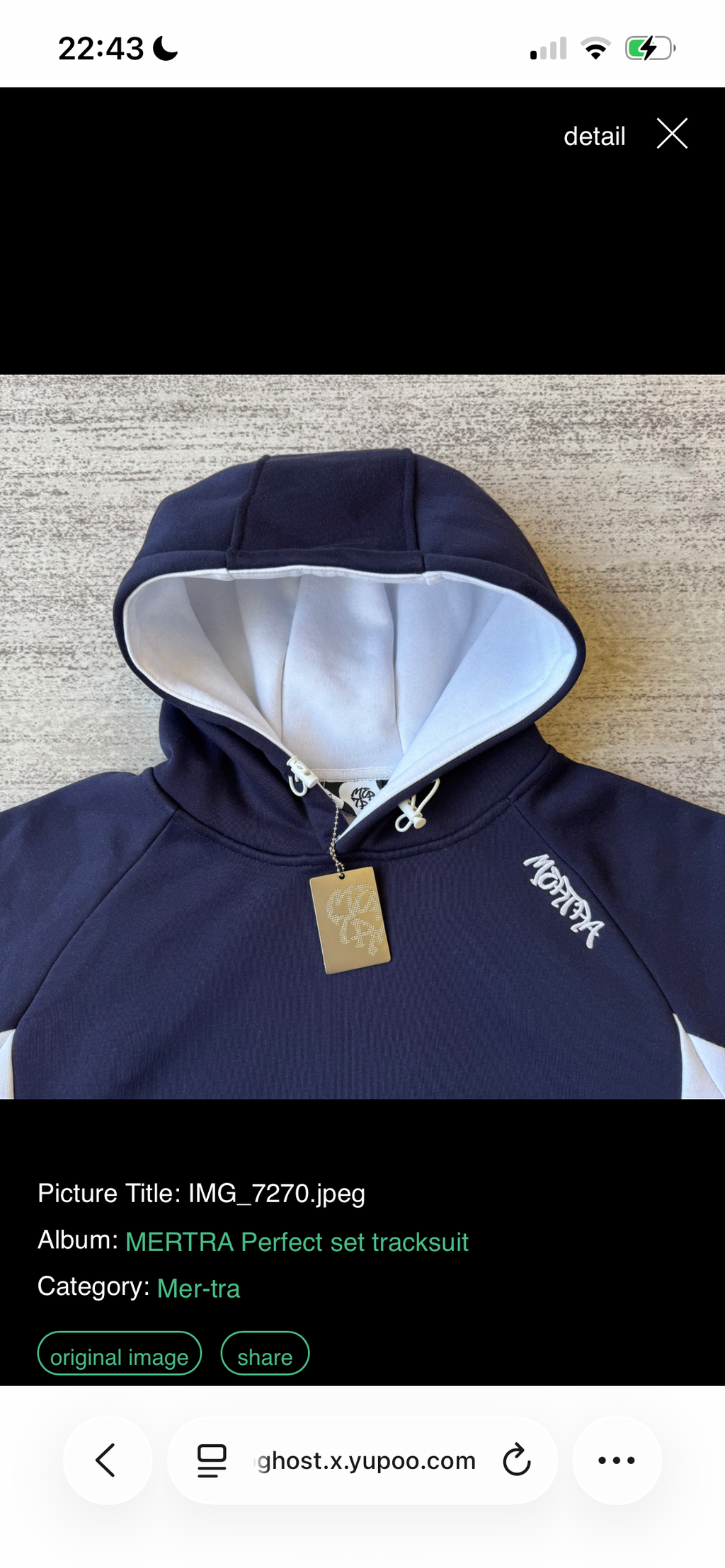 Met’ra Navy Tracksuit